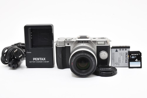 Pentax q10 silberne kompakte - q10,