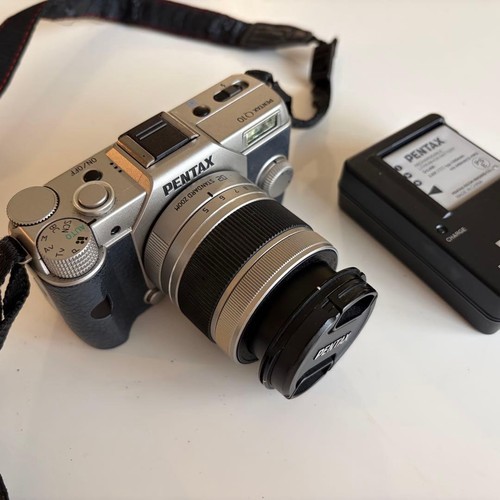 Pentax q10 silber spiegellose - q10,