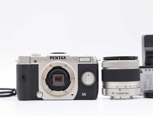 Pentax q10 silber 4mp - pentax, 12.4mp