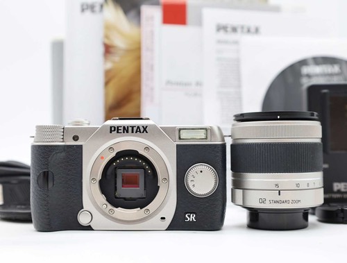 Pentax q10 silber 4mp - q10, 12.4mp